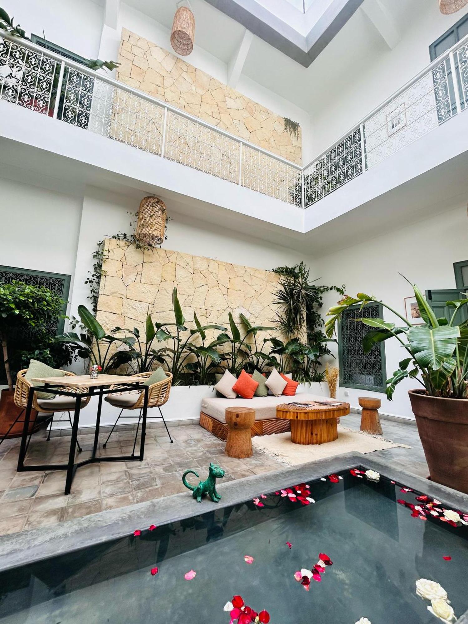 Riad Villa Wenge & Spa Marrakesh Exterior photo