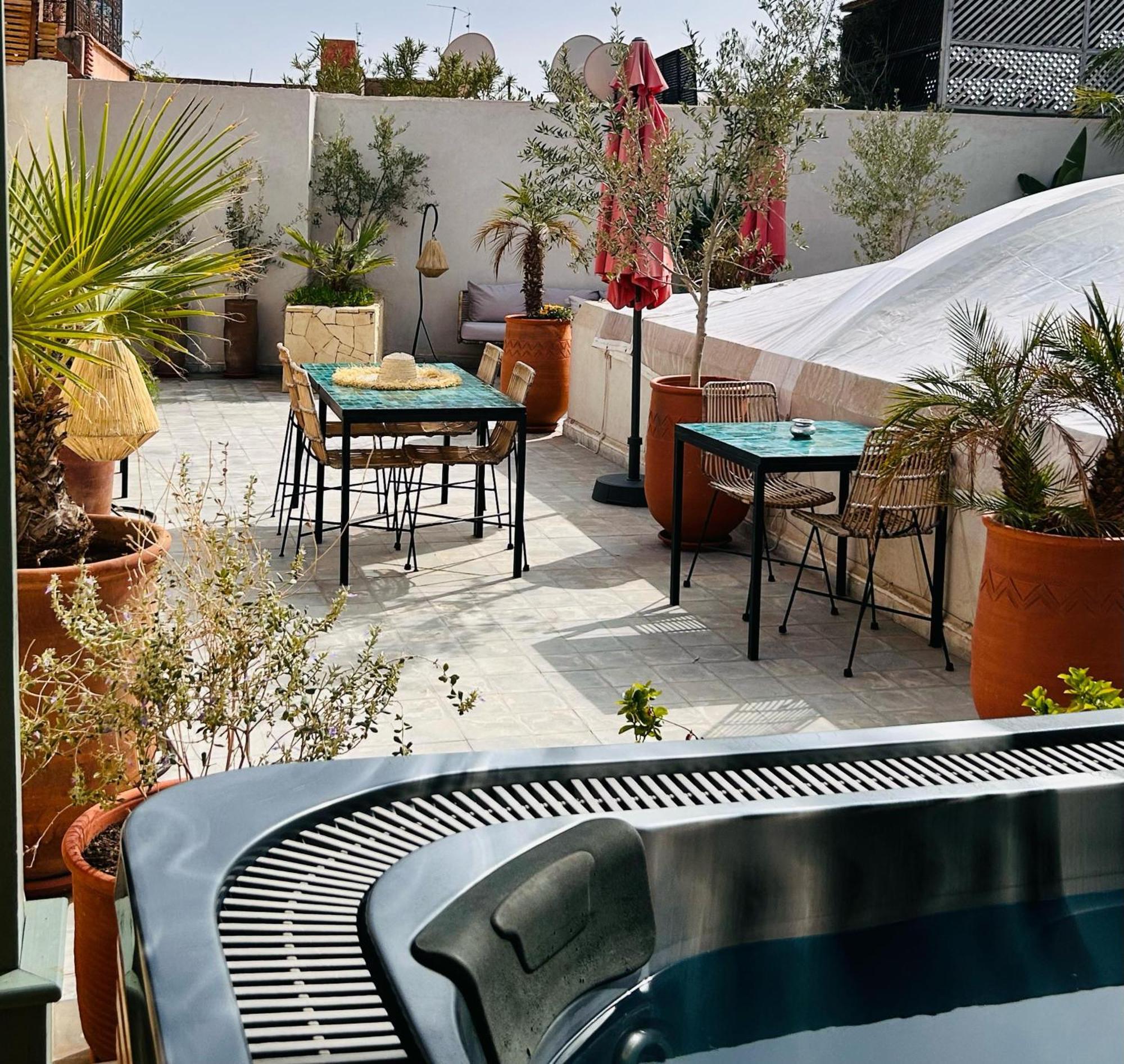 Riad Villa Wenge & Spa Marrakesh Exterior photo