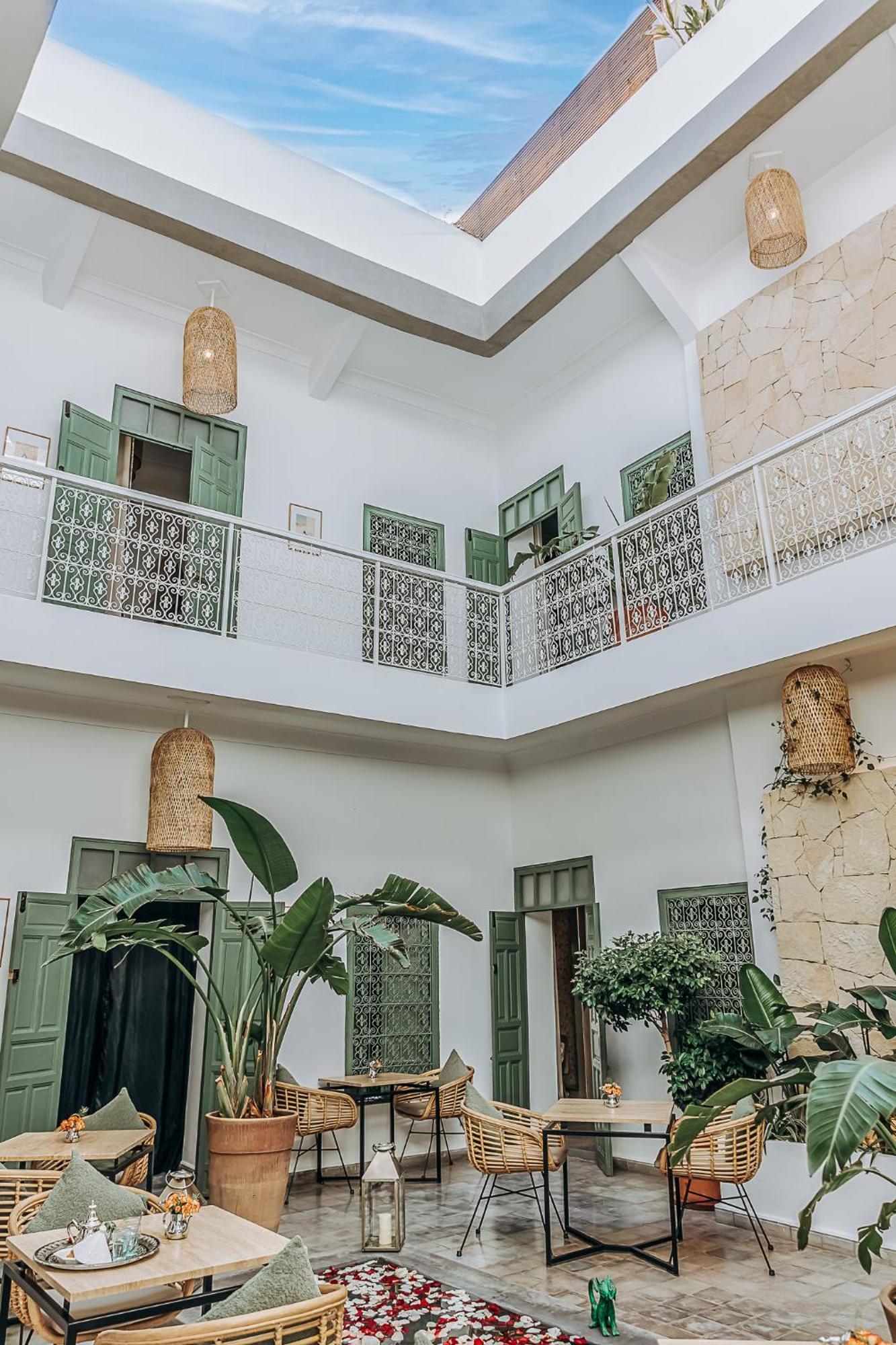 Riad Villa Wenge & Spa Marrakesh Exterior photo